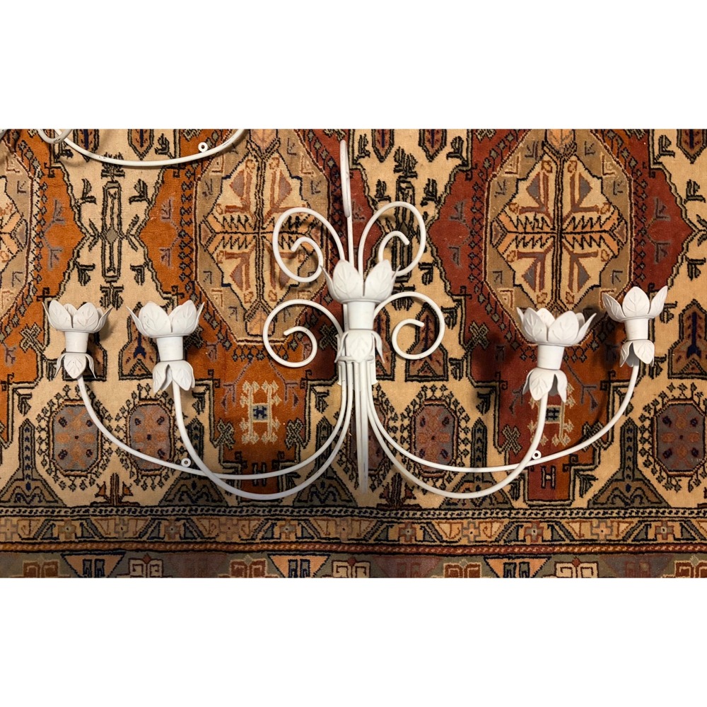 Vintage Wall Sconce Set | Candelabra | Large Wall Candle Holder | Partylite - Picture 4 of 11